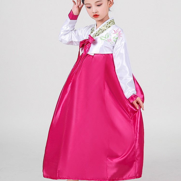 Girl's Korean clothing June 1 new South Korea traditional Korean minority stage children's watch performance dance clothing suit