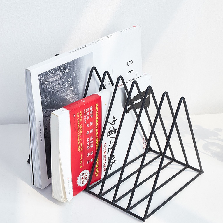 Столешница Железный треугольник Подставка для книг Органайзер Файловая полка Студенческая подставка для книг