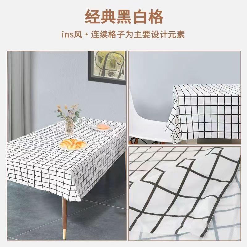 Factory Direct supply disposable net red plaid picnic mat stall tablecloth restaurant restaurant round tablecloth wholesale