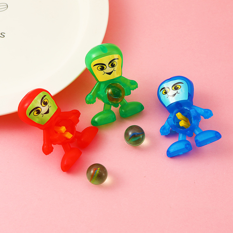 Pinball Superman Transmitter A Warrior Assembled Transforming Robot Police Children Assembled Model Toys Small Gift