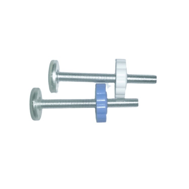 Factory direct safety door rail pet door rail children door rail fixing bolts non-perforated fixing screws