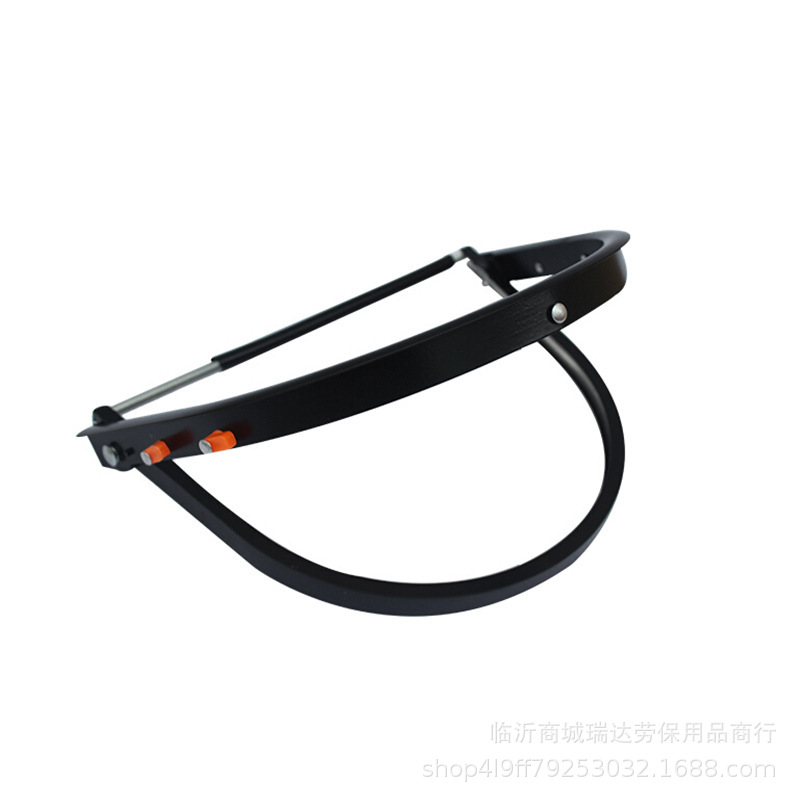 Factory supply PVC aluminum bracket face screen welding protective mask polished dust-proof splash-proof impact-proof face screen