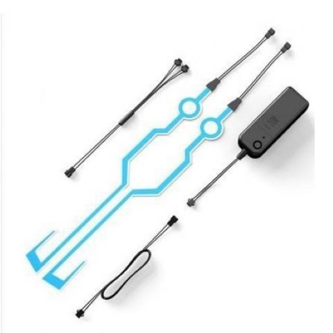 Motorcycle Helmet Light Strip Night Riding Luminous Helmet Light Strip Led Warning Light