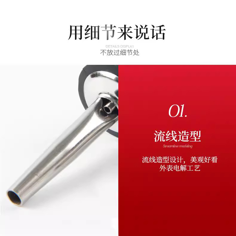 Factory wholesale stainless steel wine accessories wine pourer kitchen gadget wine stopper oil bottle stopper mouth backflow device