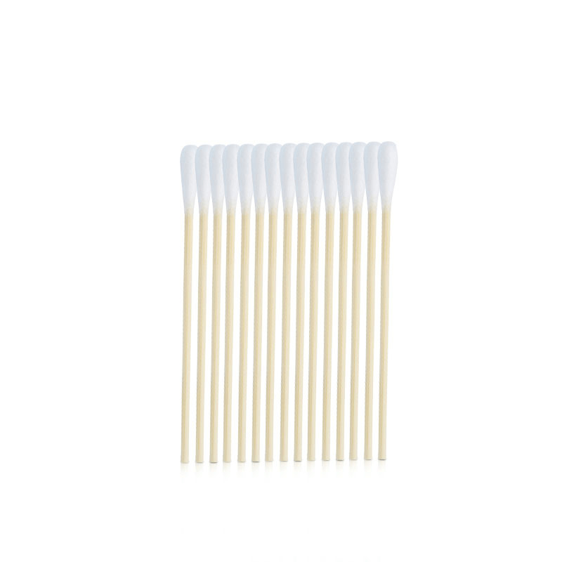Disposable Cotton Swabs Medical Products Sterile Absorbent Cotton Swabs for Wound Disinfection Baby Cleaning and Sterilization Single-Head Cotton Swabs Batch