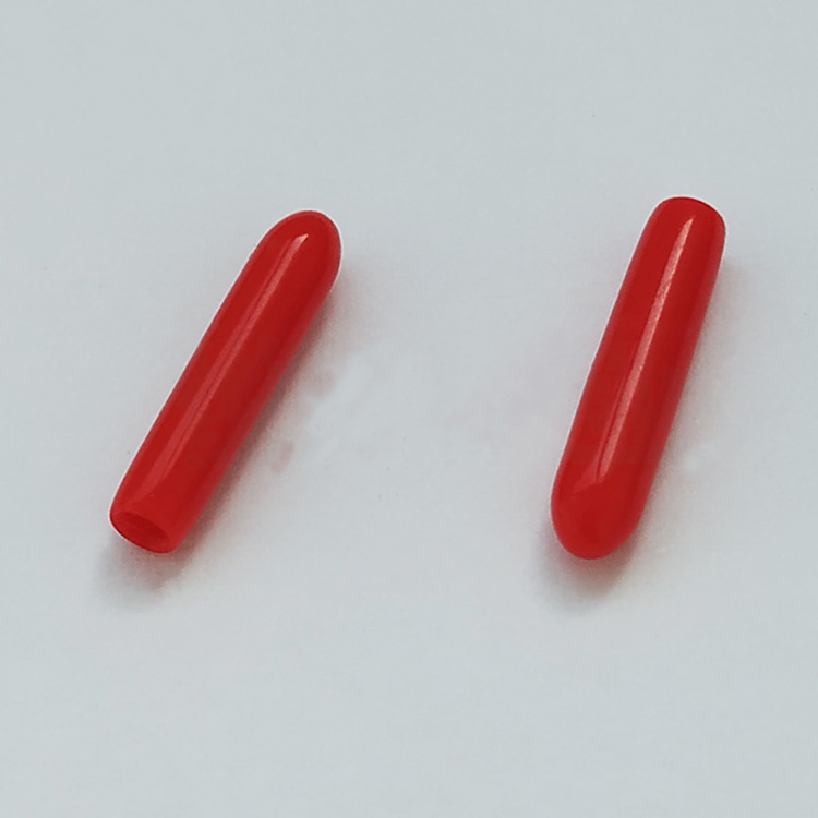 Threaded Protective Cover Billiard Cue Sheath Red Pvc Insulating Sleeve Dust Cover Rubber Protective Cap End Protective Cap