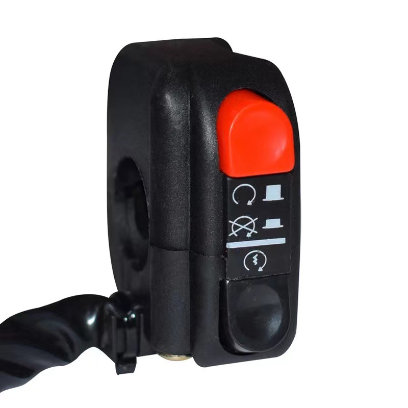 Motorcycle and Electric Vehicle Accessories Modification Switch Retro Kill Switch Headlight Dimmer Power Switch Car