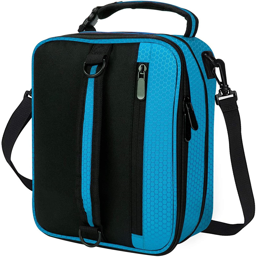 Сумка для обеда с защитой от протечек, синяя, многофункциональная изоляционная сумка для хранения