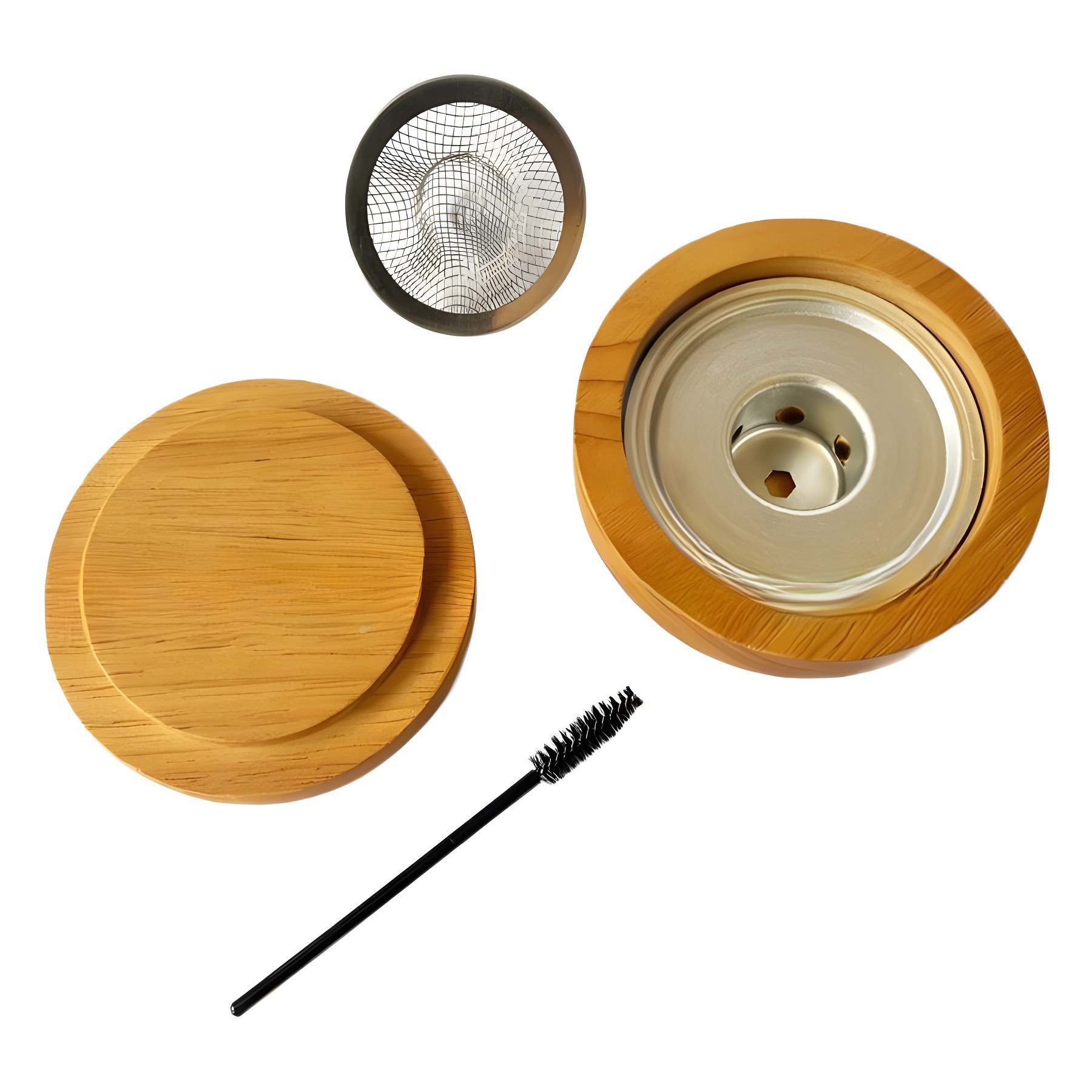 Cross-Border Amazon Whiskey Cocktail Smoker Oak Smoked Wood Box Aromatherapy Wood Molecular Cooking Fruit Wood Chips