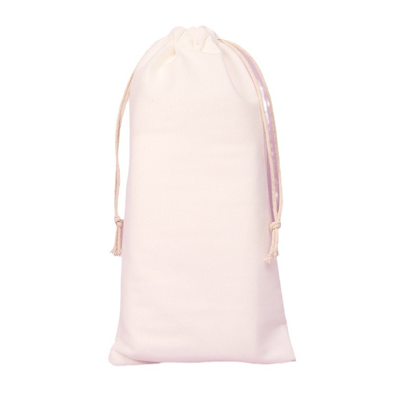 [Double drawstring] dance shoes storage bag drawstring velvet bag gift bag creative silk screen logo advertising 13x27