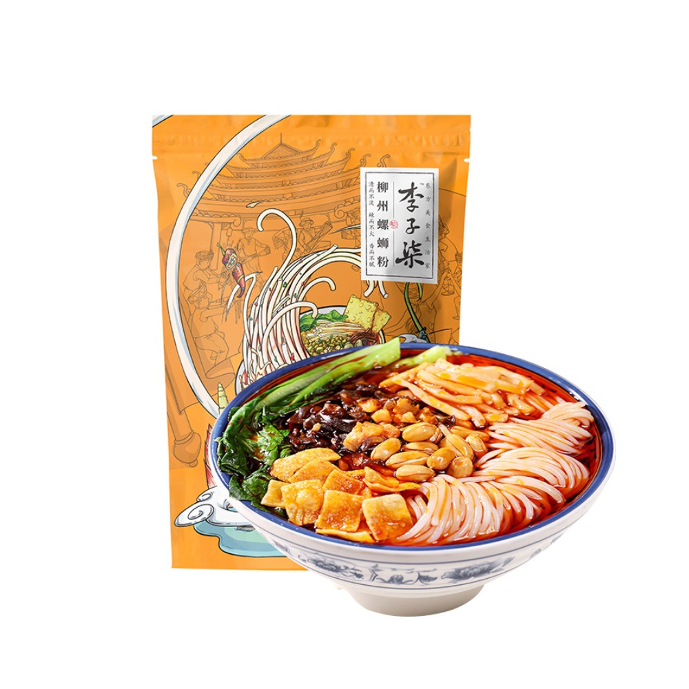 Plum Qi snail powder 335g Liuzhou Guangxi specialty smelly treasure snail screw convenient instant rice noodles Net red wholesale