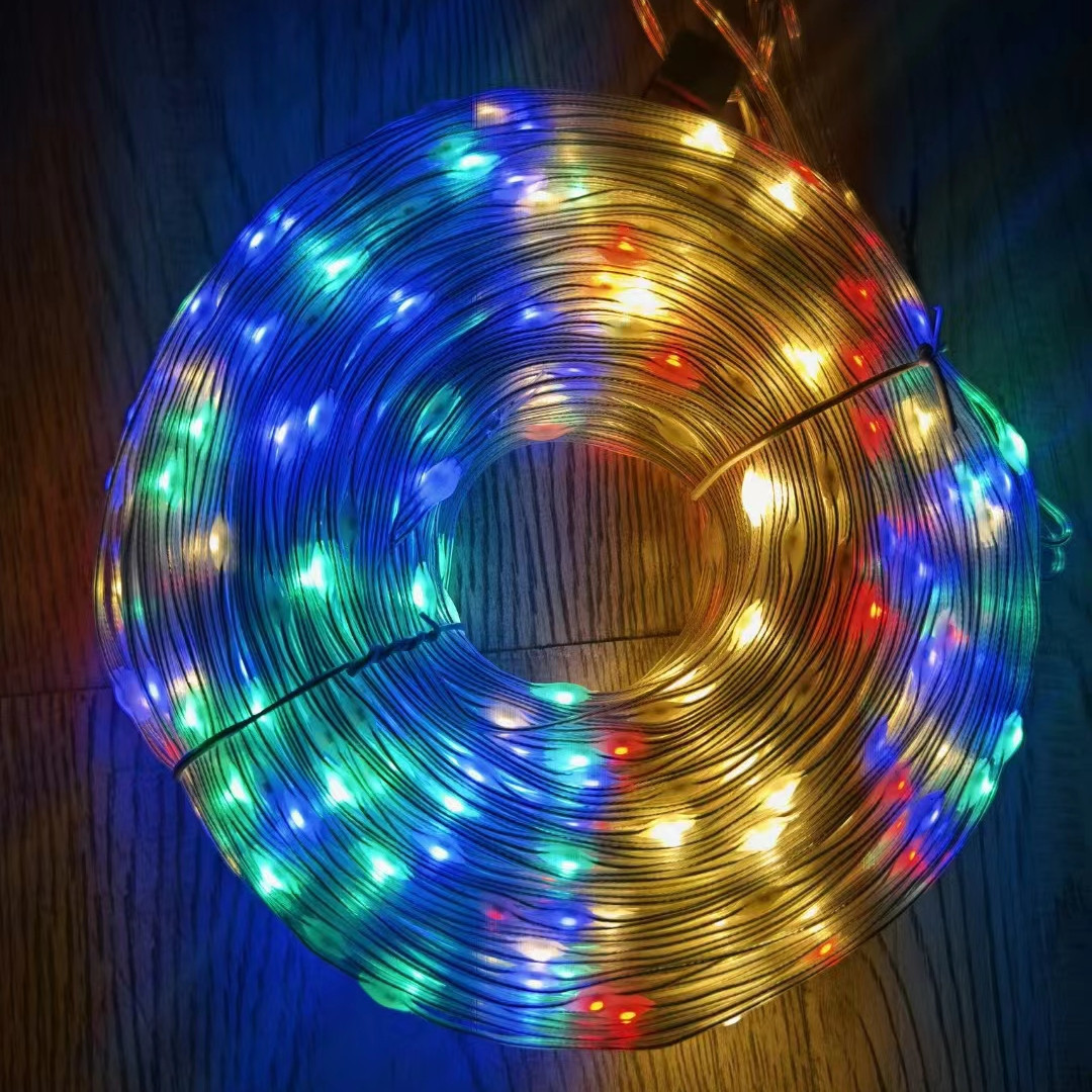 Factory direct new LED leather wire copper wire lamp outdoor waterproof lamp with 3V-30V low voltage decorative lamp string