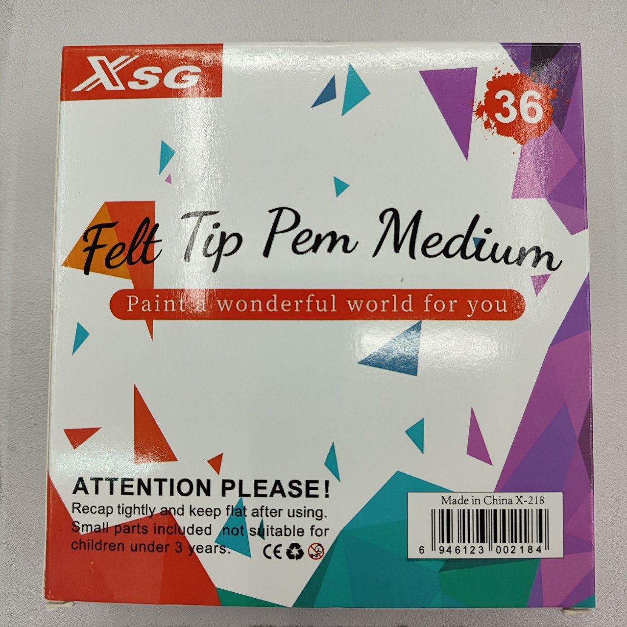 XSG X-218 painting pen pen 36 color Signing pen 36 colours