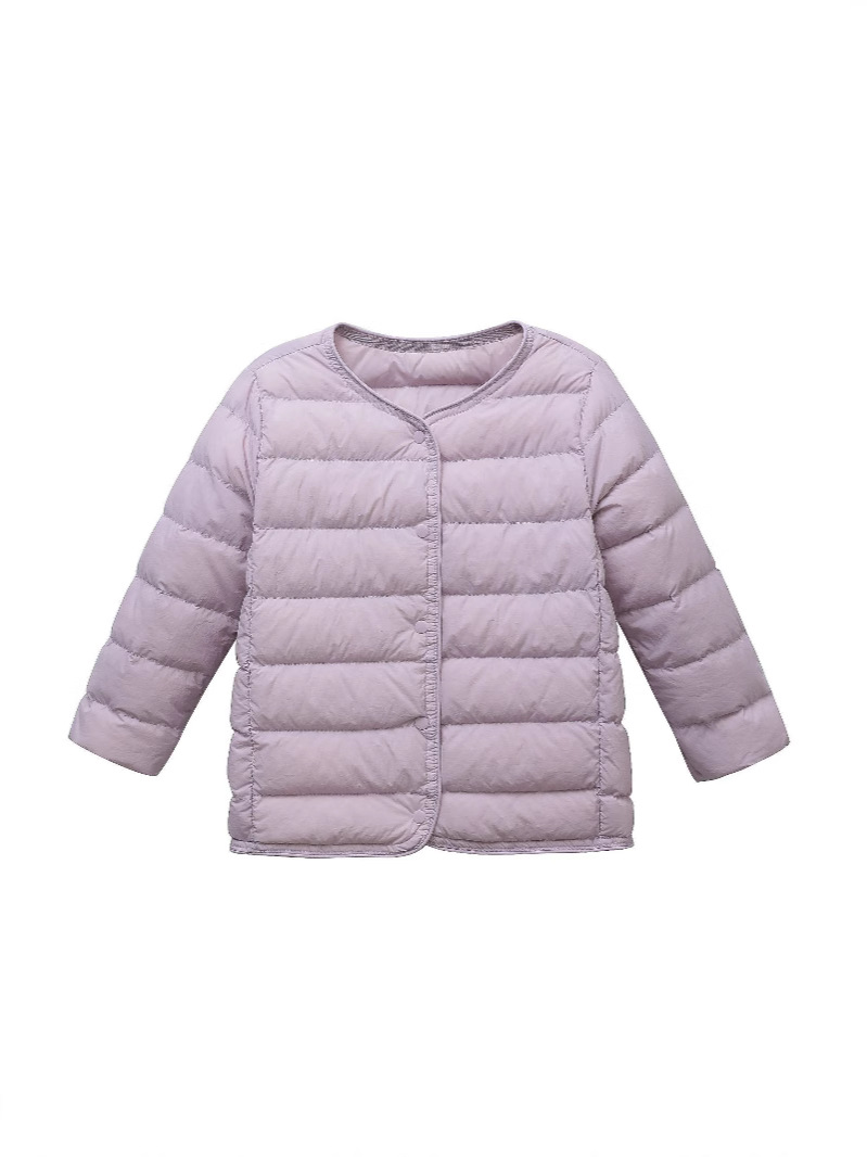 Judas clothing 2024 new children's solid color vest for boys and girls vest warm wear vest waistcoat waistcoat vest