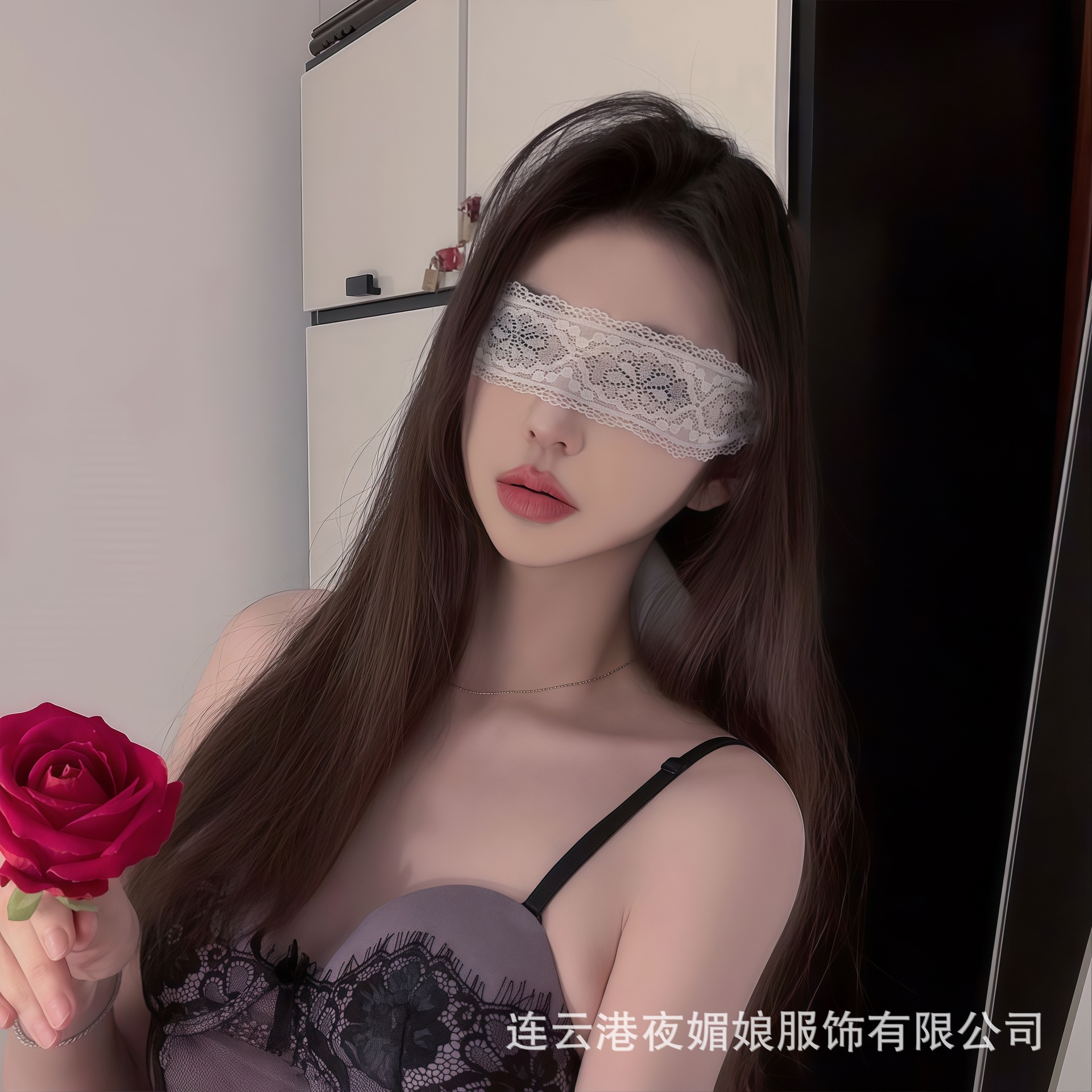 Lace Blindfold Abstinence Style Blindfold Sexy Ribbon Cute Bunny Mask Sexy Blindfold Catwoman Hair Accessories