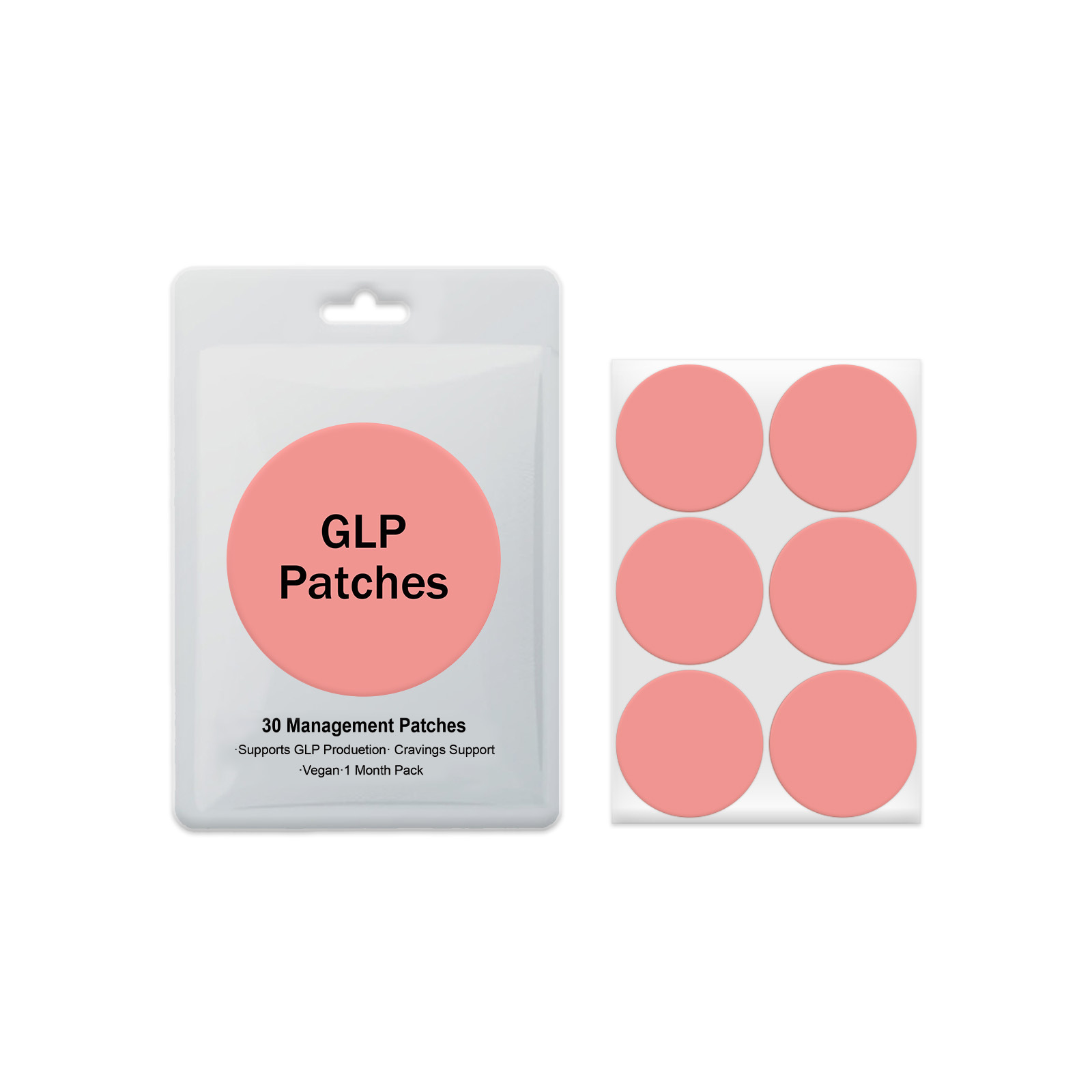 Popular Cross-Border Tk-Style Glp-1 Body Care Patches for Shaping Lazy People's Arms and Abdomen Skin