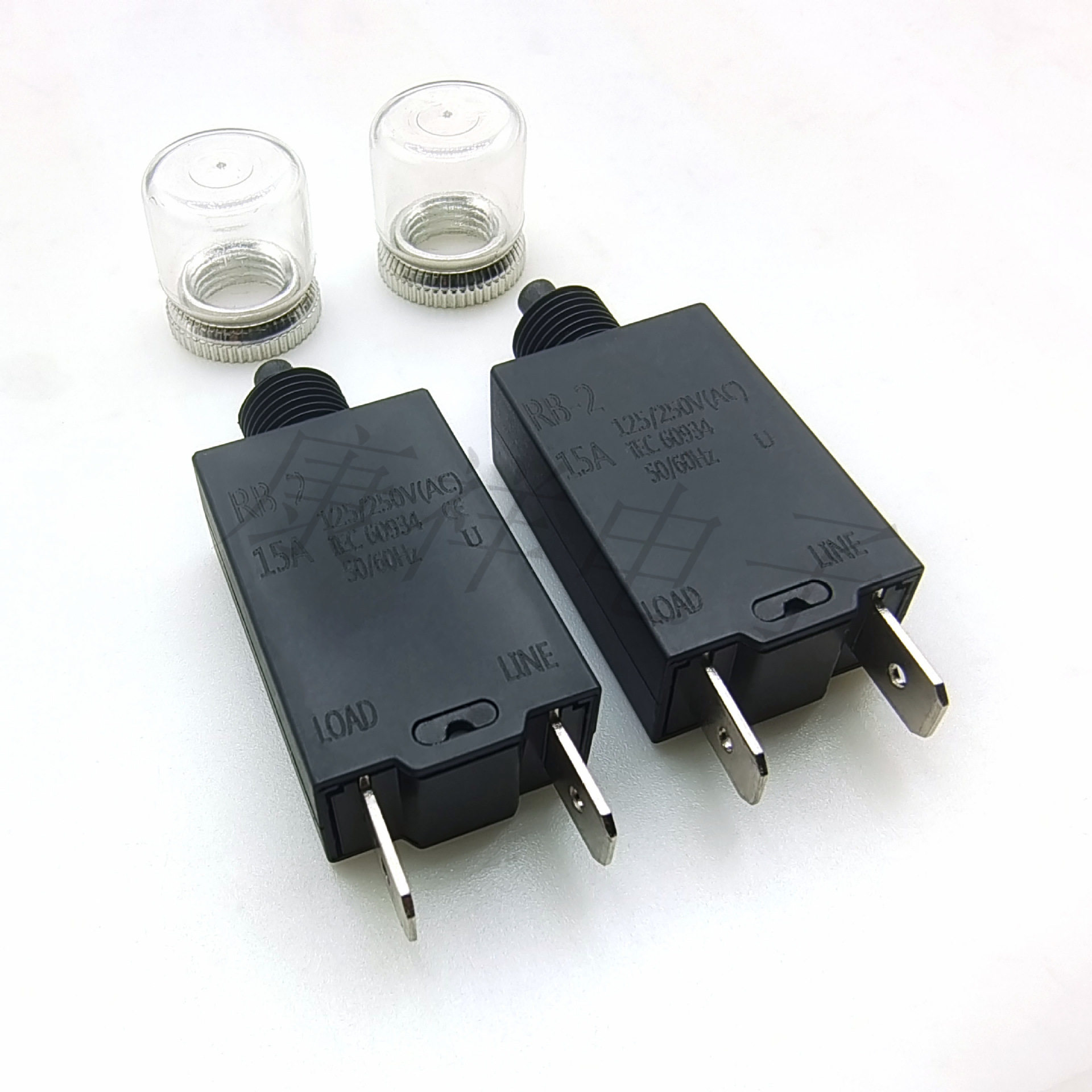 Rb2 Waterproof Overload Protector 0.5-20A Circuit Breaker Current Overload Protection for Power Tools Electrical Equipment