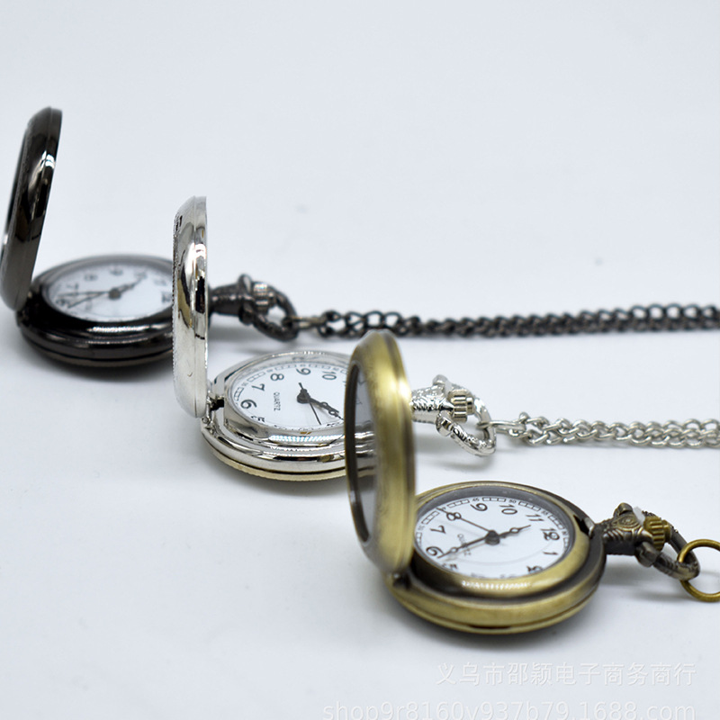 Medium map retro pocket watch fashion accessories DIY meter hanging watch pendant wholesale medium pocket watch