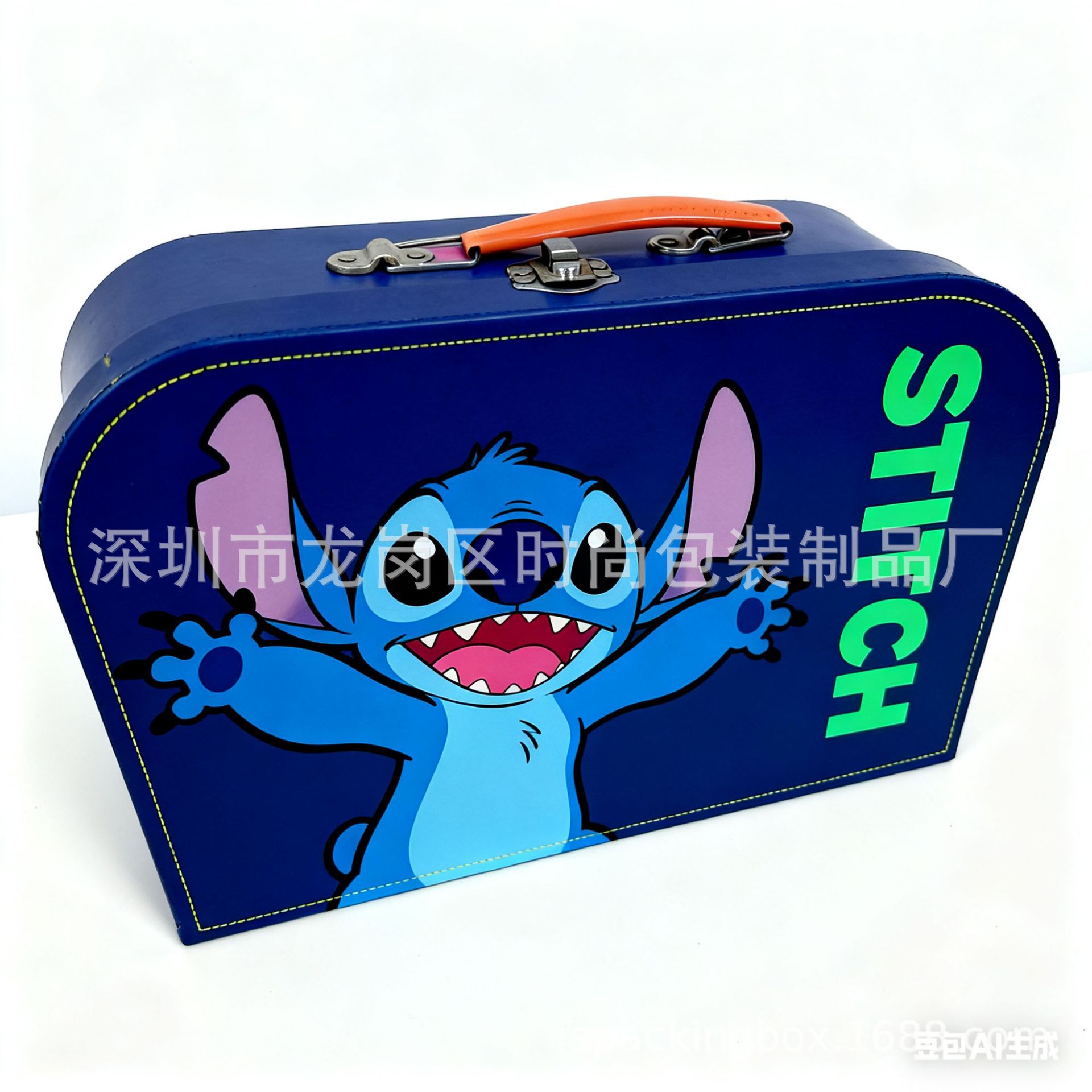 Индивидуальная упаковка для подарков, подарочная коробка на 100 дней для малыша, индивидуальный чемодан, горячая штамповка логотипа