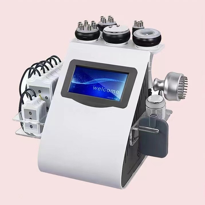 Amazon Foreign Trade Special for Small Chassis 9-in -1 Beauty Instrument Multifunctional Beauty Salon Special Beauty Instrument Factory Outlet