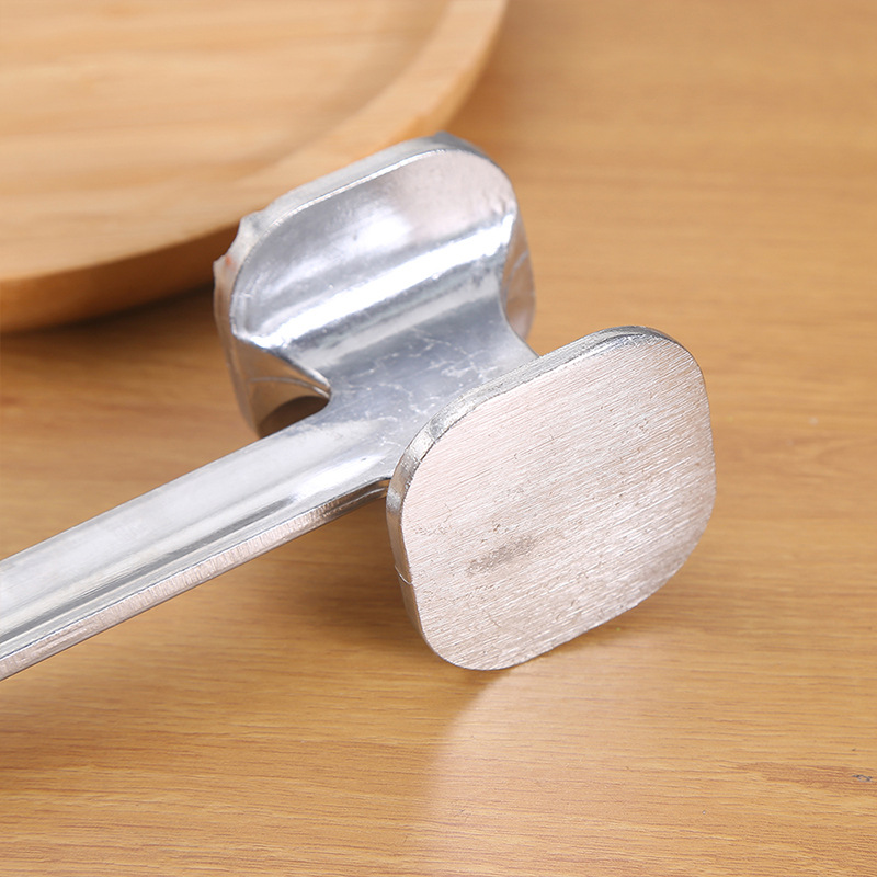Loose Meat Hammer Hitting Meat Hammer Loose Meat Steak Hammer Household Garlic Beater for Tenderness and Broken Tendons Hammer Double-use Hitting Meat Hammer