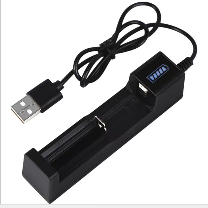 Lithium Battery Charger Travel Charger flat plug American round plug European USB charging gauge full self-stop automatic conversion