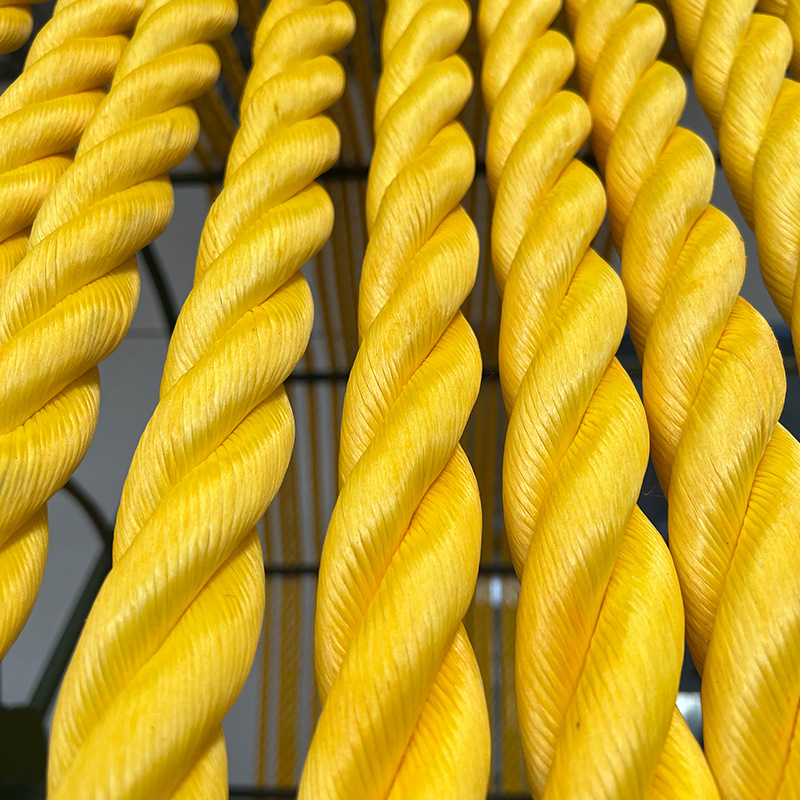 Three-Strand Nylon Rope/Three-Strand Polyester Rope/Three-Strand Polypropylene Rope/Outdoor Rope/Three Strands Marine Cable