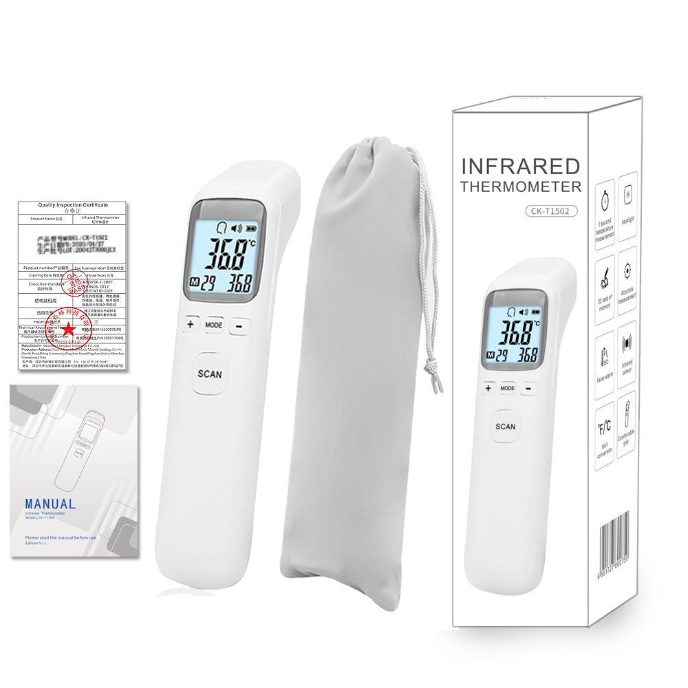 Thermometer Forehead Thermometer Small Portable Infrared Digital Measurement Non-Contact Baby Adult Kidsren