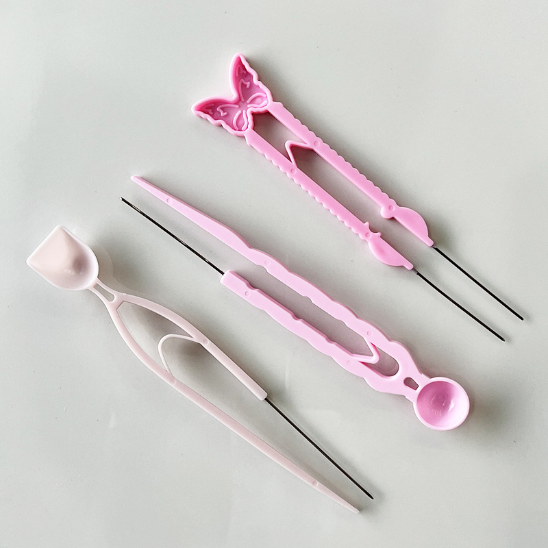 Игла для бисера 2.6мм для рукоделия, вспомогательный инструмент для ручной укладки бисера, игла для бисера 5.0