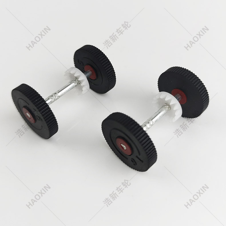 16mm toy wheel universal wheel technology small production parts DIY axle treasure box gear steering combination accessories