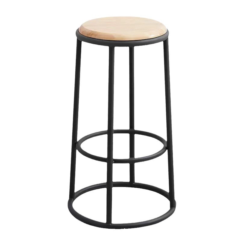 Bar stool mobile phone counter bar chair game hall cashier cafe milk tea shop assembly line factory meal stool