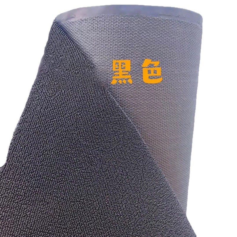 Solvent-free Teslin mat roll material 1.05*12m Shu fiber anti-skid car mat can be cut encrypted mat