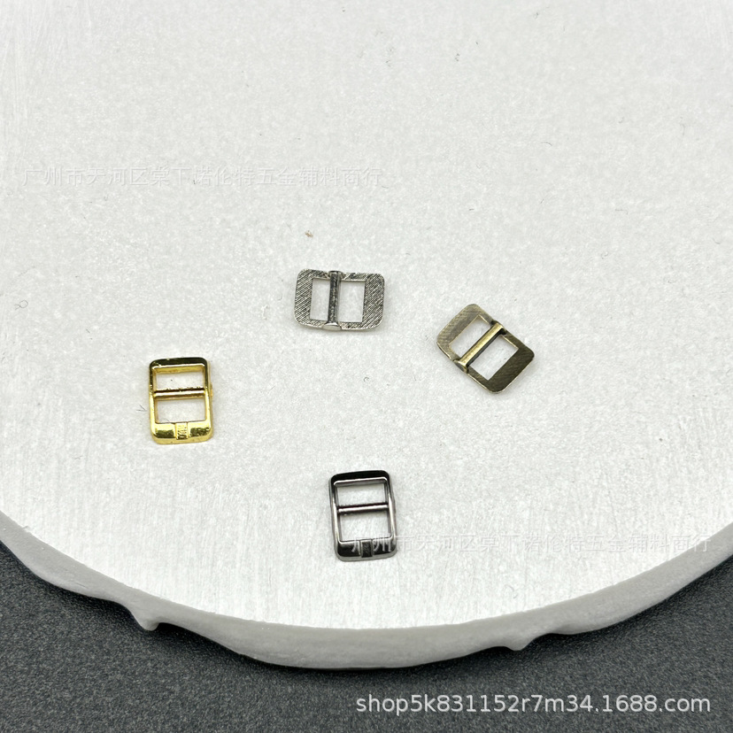 4mm Mini Japanese Buckle Doll Clothes Accessories Bjd Doll Strap Buckle Metal Buckle Belt Buckle Rectline Buckle Accessories