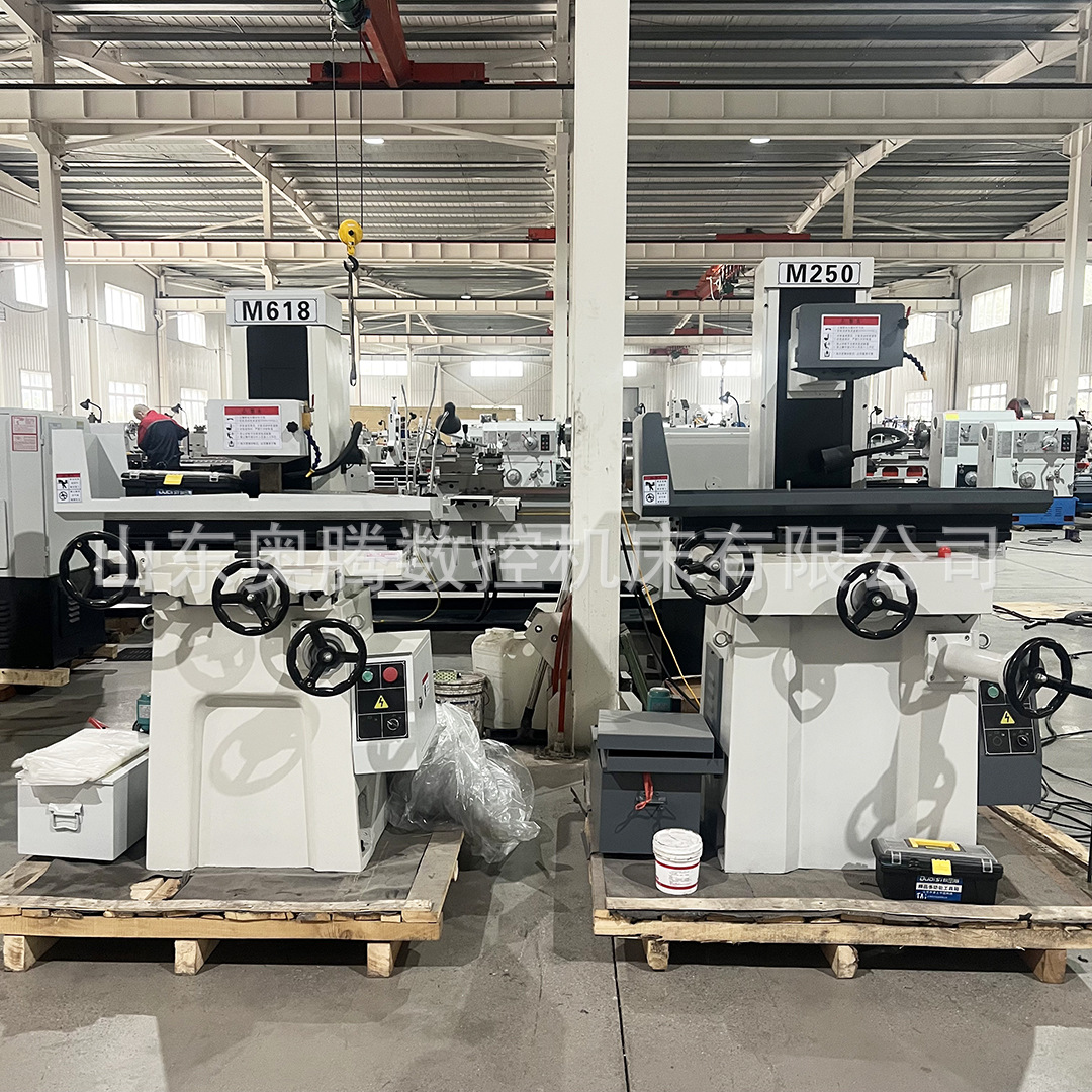 Small Manual Grinder M250 Surface Grinder Horizontal Shaft Rectangular Table Water Grinding Optional Digital Display Double V-Type Slide