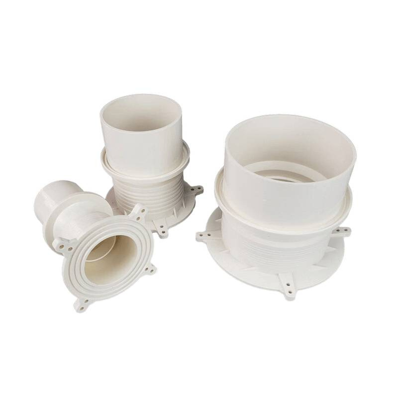 Liansu Pvc Drainage Pipe Accessories Complete Set Straight Elbow Tee Elbow 50 75 110 Trap Drain Connector