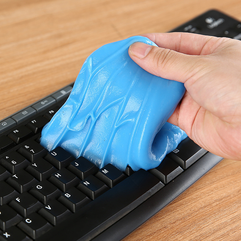 Multifunctional Cleaning Soft Gel Car Interior Cleaning Tool Car Supplies Black Technology Car Vacuum Mud for Cleaning Dust