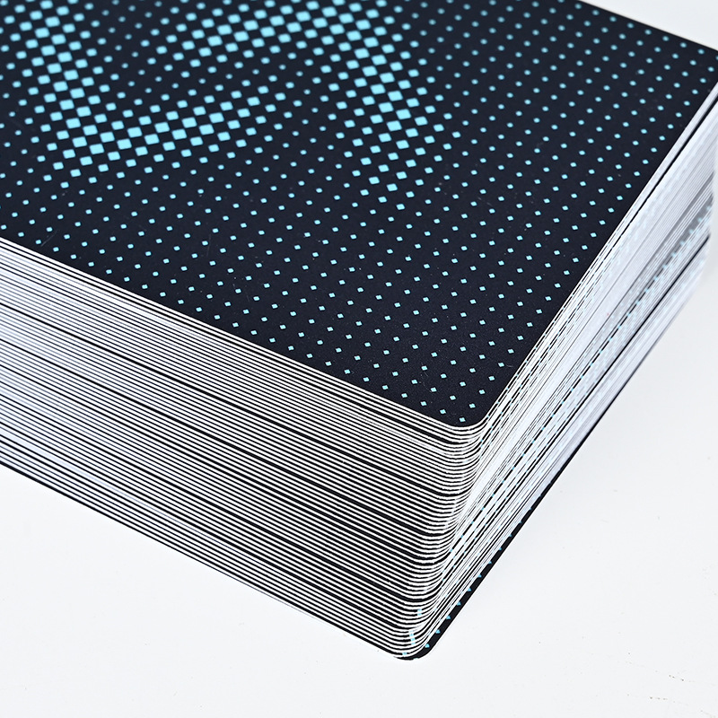 Poker Customization Factory Card Advertising Company Promotional Printing logo Card pvc Egg Poker Customization