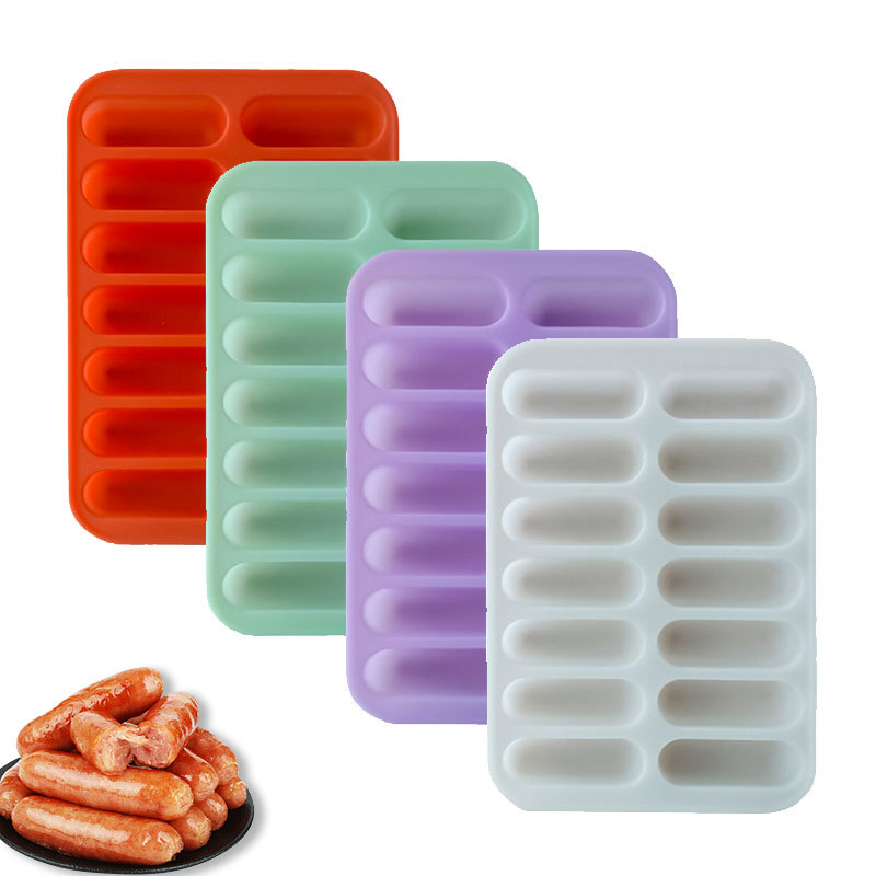 Sausage mold Homemade Sausage Ham tool food grade silicone mold creative baby food supplement high temperature cooking