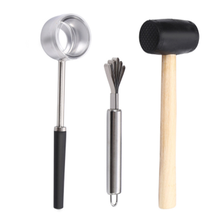 Coconut Opening Tool Quick Opening Coconut Opening Machine Drinking Coconut Juice Tool Household Coconut Grater Stainless Steel Coconut Opening Machine