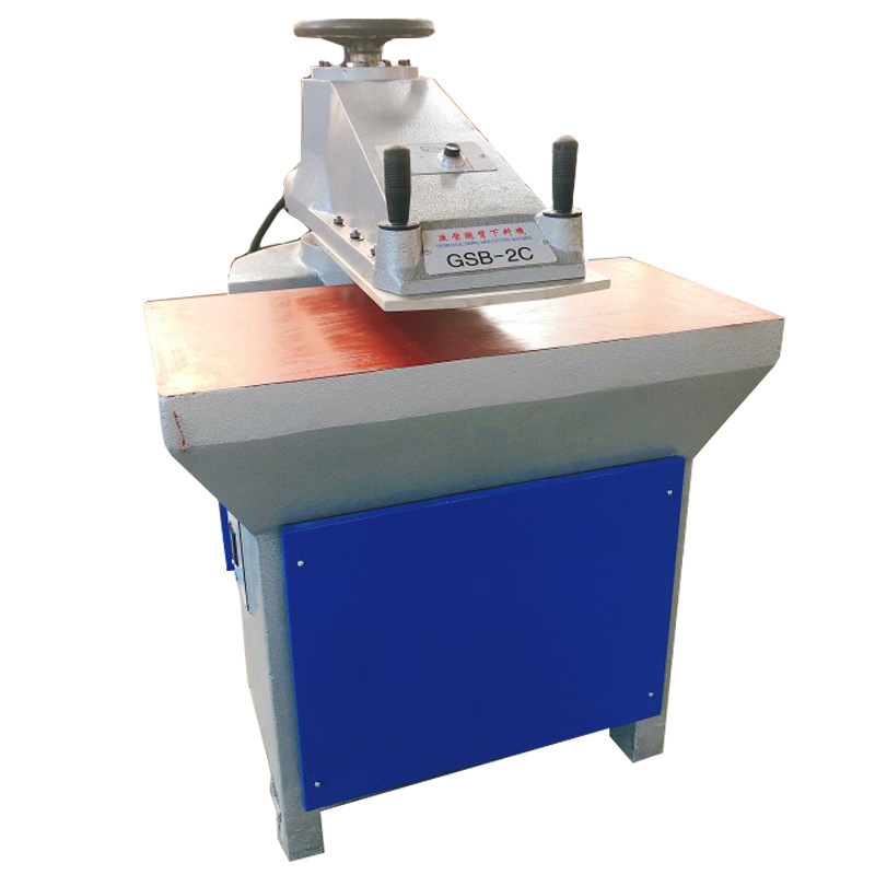 Factory wholesale small hydraulic rocker arm cutting machine mask leather gloves fabric luggage toy swing arm die cutting machine