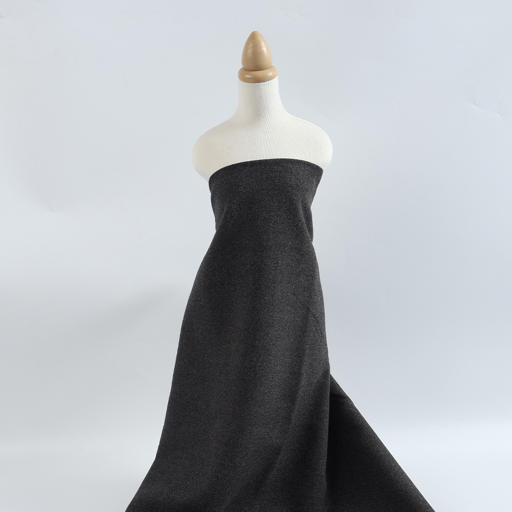 New Daiwa Diagonal Solid Color Twill Wool Fabric for Autumn and Winter Pants, Skirts, Long Skirts, Wrap Skirts, Short Skirts, Trousers, Woolen Fabric