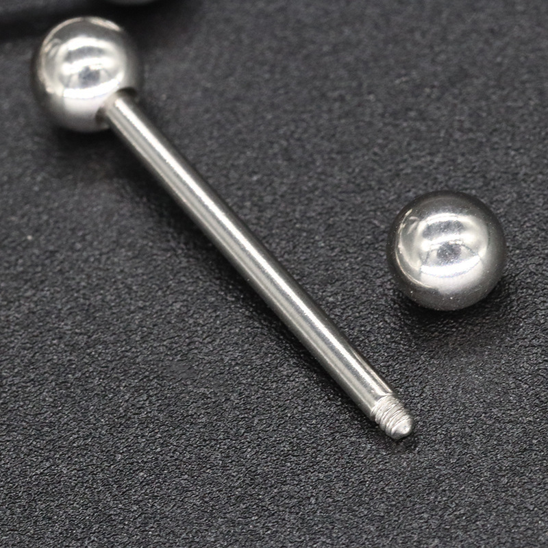 Stainless steel tongue Nail Manufacturers directly for human body piercing jewelry European and American fashion simple jewelry wholesale manufacturers