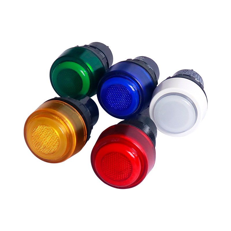 304 Stainless Steel Explosion-Proof Signal Light, Opening 30mm, Led Explosion-Proof Indicator Light, 24V-380V