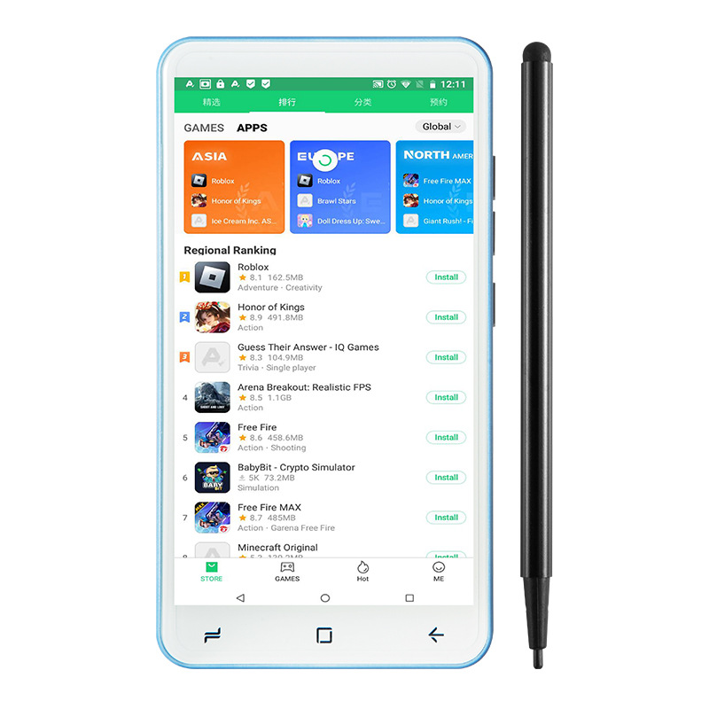 Cross-Border Bk503 Touch Screen E-Book Reader Handwriting Learning Notepad Android Ebookreader Development