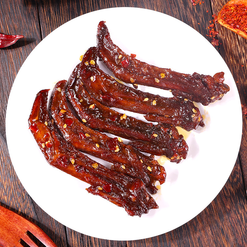 [Short Guarantee for 58 Days] Chanxiaoguai Spicy Duck Wing Tip Pasted Spicy Instant Meat Food and Drama Leisure