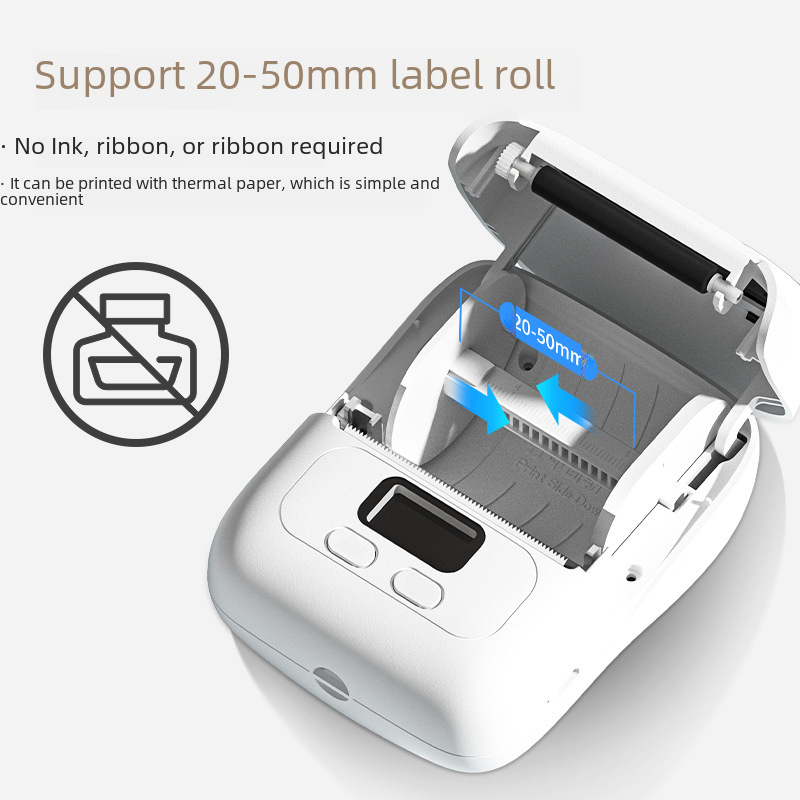 phomemo thermal printer garment tag barcode printer cross-border commercial price label printer
