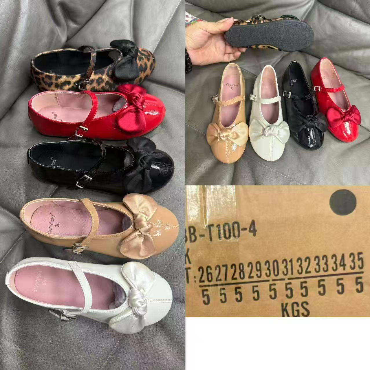 Модные мягкие туфли для девочек с бантом, круглые носки, стильные универсальные плоские туфли