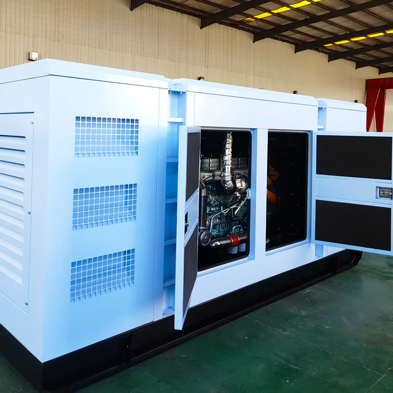 Gas Generator Heavy-Duty 200Kw Natural Gas Silent Box Generator Set 110/220/380V Three-Phase Four-Electricity