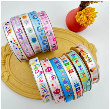 [Factory Customization] Ribbon Hot Stamping, Heat Transfer Printing, Laser Digital Printing, Two-Color Logo Customization