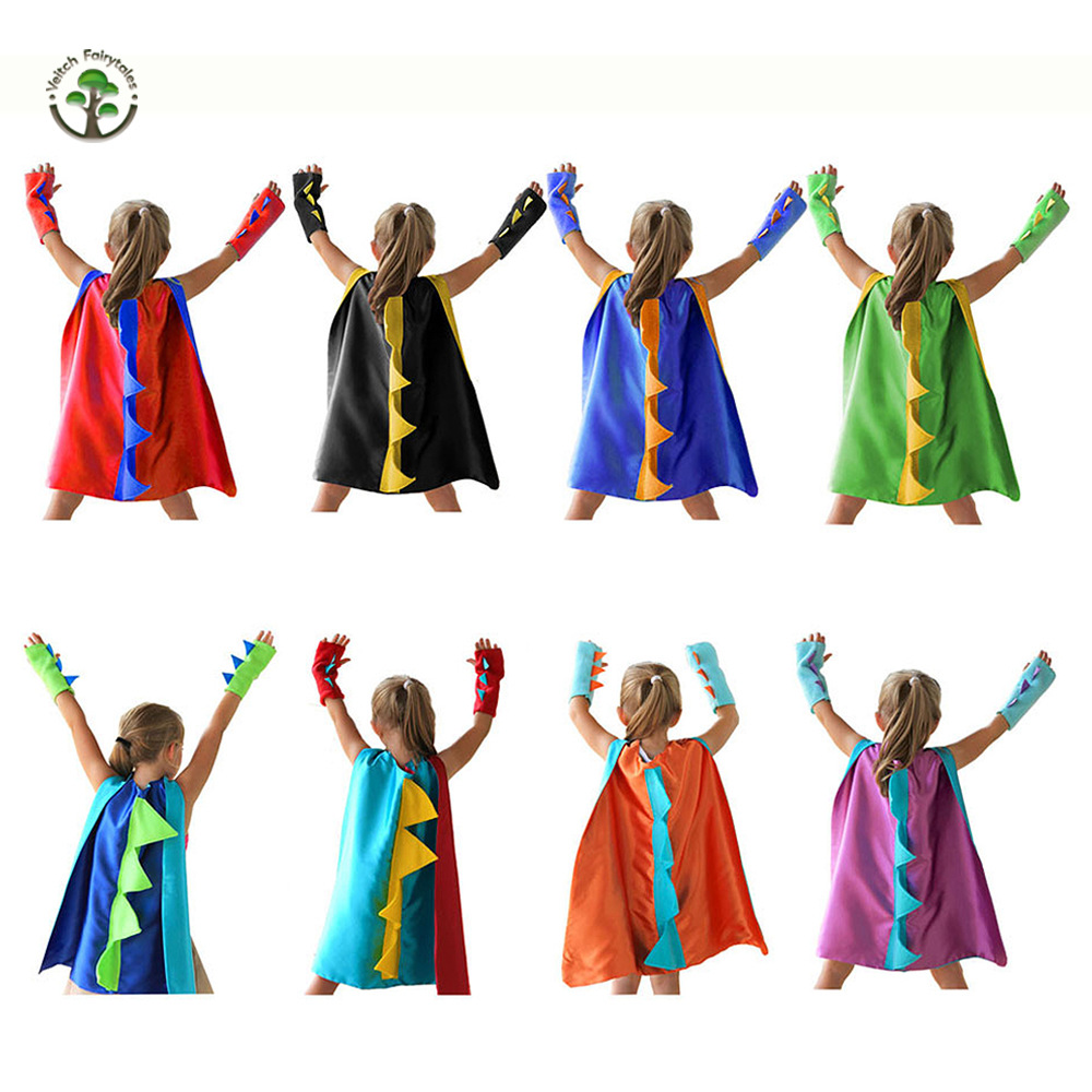 Children's Dinosaur Cape Halloween Costume Performance Costume Children's Day Performance Costume Birthday Party Cape